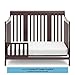 Storkcraft Tuscany 5-in-1 Convertible Crib (Espresso) - Easily Converts to Toddler Bed, Day Bed or Full Bed, Adjustable Mattress Support Base, Mattress Not Included