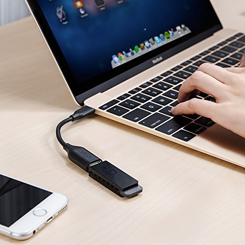 Anker USB-C to USB3.1 Adapter, USB-C Male to USB-A Female, Uses USB OTG Technology, Compatible with Samsung Galaxy Note 8, S8 S8+ S9, iPad Pro 2018, Nexus 6P 5X, LG V20 G5 and More