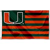 Hurricanes Nation Stripes 3x5 Banner Flag