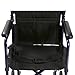 Drive Medical Deluxe Lightweight Aluminum Transport Wheelchair, Blue, 17