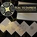 Thank You Cards With Envelopes -120 Note Cards 12 Gold Designs On Black White And Blue -Blank Cards With Envelopes -Bulk Business Notes For Wedding Bridal Shower Birthday Baby Shower Thank You Cards