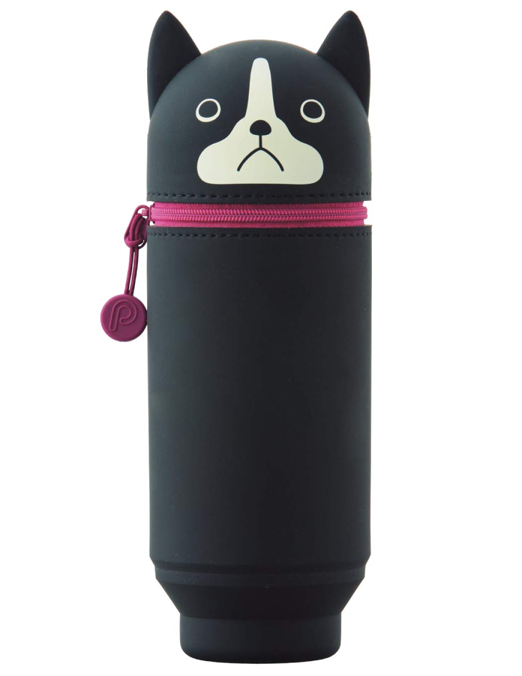 Lihit Lab Boston Terrier Stand Pen Case