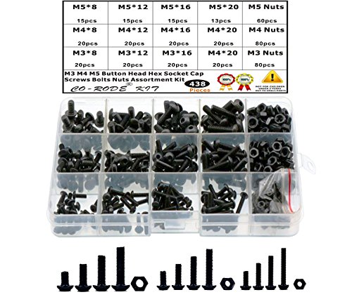 Allen bolt, co rode m3 m4 m5 hex socket button head cap…