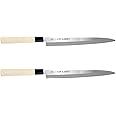 JapanBargain S-1559x2, Japanese Yanagiba Sashimi Sushi Chef Knife High Carbon Stainless Steel Blade 10-1/2 inch Made in Japan, 270mm, Pack of 2