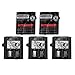 GoodQbuy 5Pcs 700mAh 3.6V Replacement Ni-MH Two-Way Radio Battery Packs for Motorola Talkabout Radios MS350R MT350R EM1000 MC220R MR355 FV800 T4800