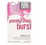 Good Earth Pomegranate Burst Green Tea,18 Bags (Pack of 2)