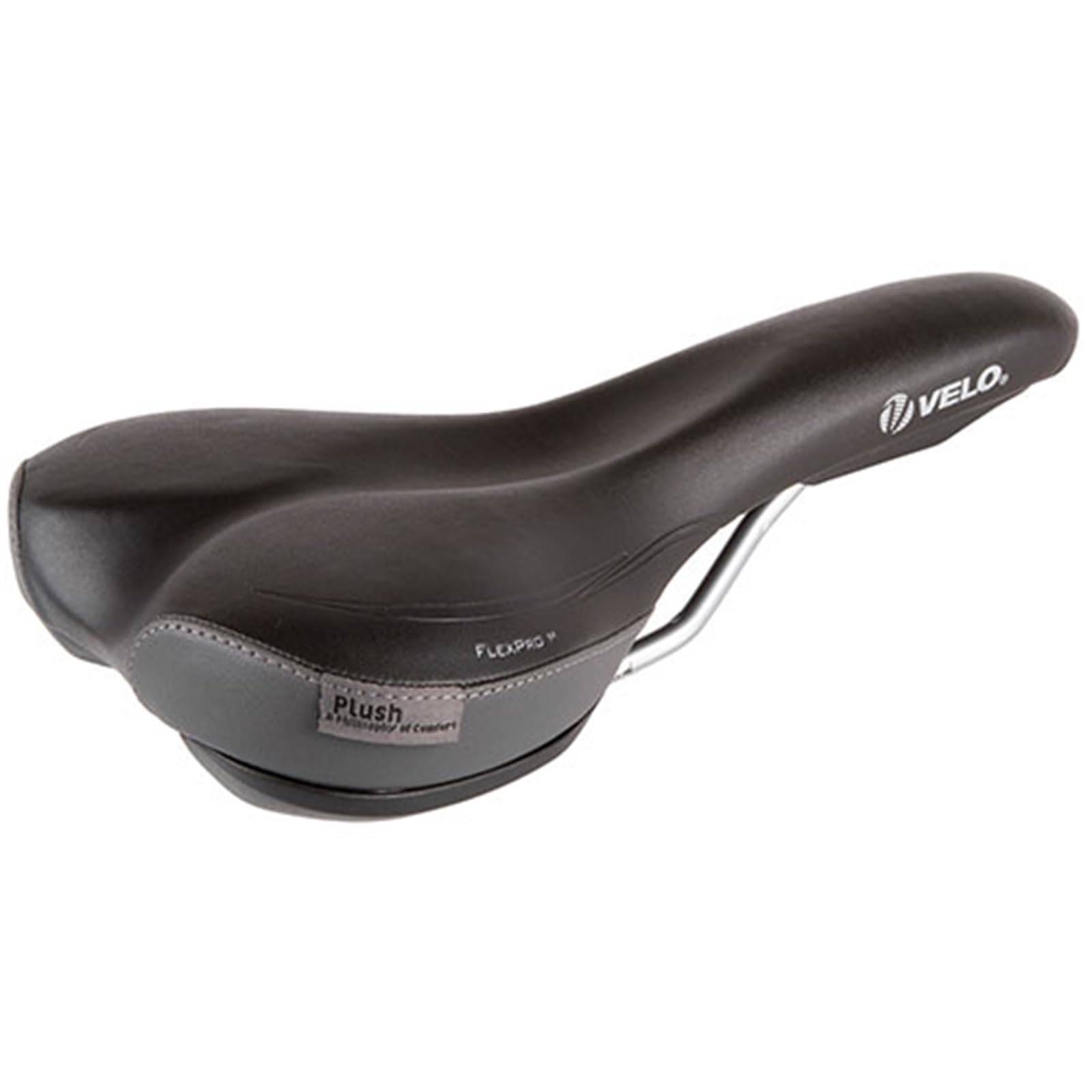 Velo Flexpro M/L Saddle - Black,L = 263 X W = 158 Mm