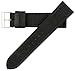 Hadley Roma MS850 22mm Black Genuine Cordura Fabric Stitched Watch Band