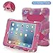 Aceguarder Anti Dirt Drop Resistance Case for iPad Mini, iPad Mini 2, iPad mini3 - Pink Camo