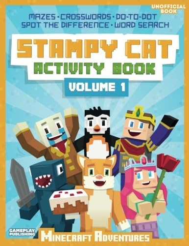 Stampy Cat Activity Book: Minecraft Adventures: Volume 1