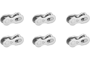 HOUSON 6 pieces bicycle chain links, bicycle chain chain lock missing bicycle link quick coupling bicycle chain link connecto