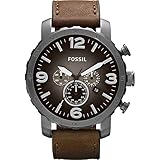 Fossil Nate Leather Watch