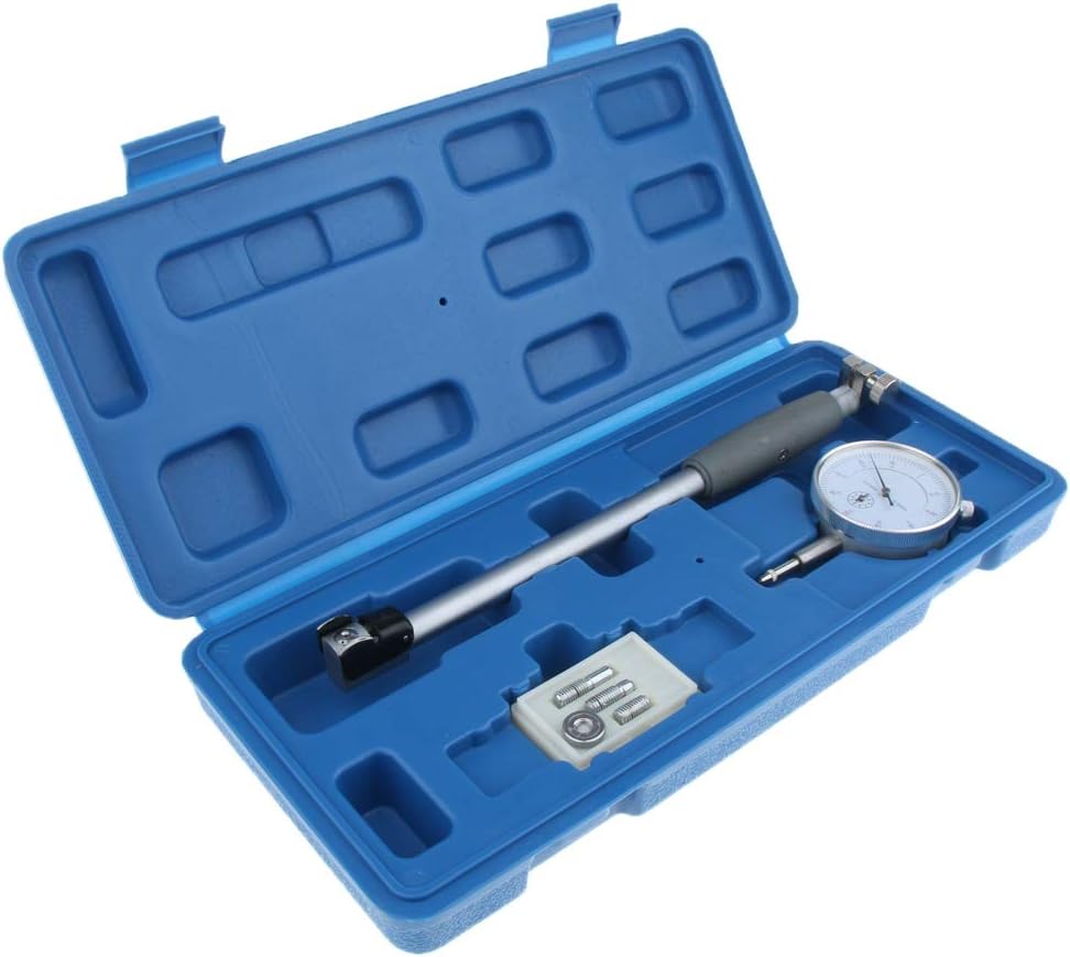 SDENSHI Dial Bore Gage Set, 35-50mm Measuring Range, 0.01mm Graduation Interval
