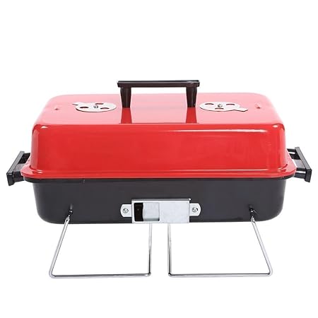 Krevia Stainless Steel Cooking Machine (Red and Black)