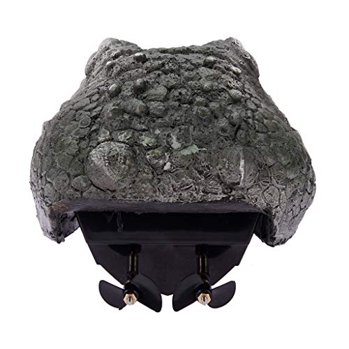 RC Boat for Adults, 2.4G Remote Control Electric Racing Boat for Pools with Simulation Crocodile Head Spoof Toy, Pool Pond Garden Patio Home Decoration, Animal Toys Party Gifts (Green)