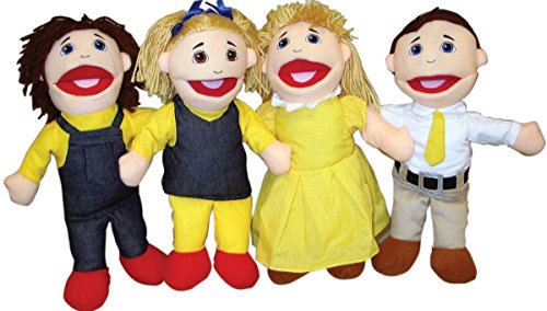 Marvel Family Puppet Set - Caucasian Family