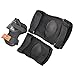 Protective Gear, iTECHOR 6Pcs Sport Safety Equipment Protective Gear Knee and Elbow Pads Set for Skating, Skateboard, Bicycling,Outdoor activities