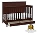 Storkcraft Davenport 5-in-1 Convertible Crib with Drawer Espresso, Fixed Side Crib, Solid Pine and Wood Product Construction, Converts to Toddler Bed Day Bed or Full Bed (Mattress Not Included)