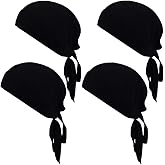 Cooling Do Rags Sweat Wicking Skull Caps Doo Rags Large Motorcycle Dew Rag Head Wrap Bandana Hats Liners for Men and Women