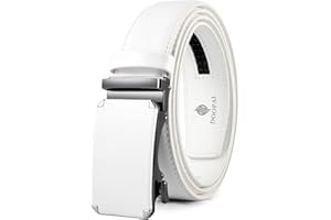 DOOPAI Designer Belts for Men Ratchet Belts Men Brown With Automatic Buckle,1 3/8" Adjustable Trim to Fit