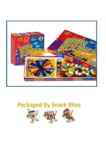 Jelly Belly Bean Boozled Jelly Beans 3.5 oz with Spinner Wheel Game, with Bonus Refill Box