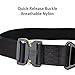 FAIRWIN Tactical Belt for Men, Military Style Rigger Belt with Heavy-Duty Quick-Release Buckle (Tan, M (Waist 36’’-42’’Width 1.5