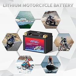 TPE Lithium Motorcycle Scooter Battery LiFePO4