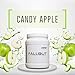 Fallout Advanced Muscle & Joint Recovery Powder, BCAA's Aminos + Joint Repair & Hydration by Atomic Strength Nutrition, Delicious Candy Apple Flavor, 1.1 Pound