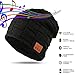 Pardecor Unisex Beanie Hat with Headphones Speaker, Wireless Headset Earphone Winter Knitted Cap with Stereo Mic, Unique Tech for Women Men Teen Boy Girls