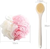 Omenluck 1Set Mesh Shower Balls Loofahs Lather Cleanse Bathing Scrubber Mixed view 2