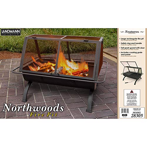 Landmann Usa 28305 Northwoods Outdoor Fireplace Buy Online See