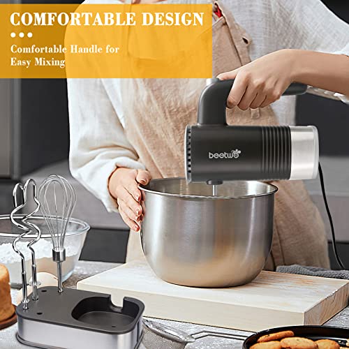 Hand Mixer,400W Mixer Electric Handheld,5Speed Hand Held Blender with