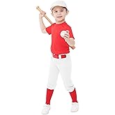 QBK 2T-17Y Toddler Baseball Pants Youth Softball Pants Kids Tee Ball Pants for Boy Girl