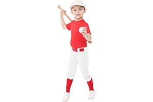 QBK 2T-17Y Toddler Baseball Pants Youth Softball Pants Kids Tee Ball Pants for Boy Girl