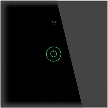 SOLE HOME Interruptor de pared inteligente WiFi interruptor de 20 A para aparatos de alta potencia calentador de aguaaire acondicionadorefrigerador funciona con Alexa Google Home Control de voz