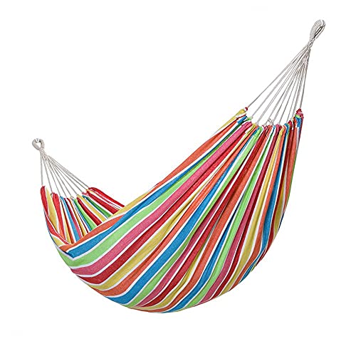 Hängematte Tragbar für den Außenbereich im Freien Camping Stuhl Swing Garten Strand Reisebelastung Tasche 200 * 150 cm… – Bild 3