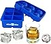 niceCube Large Ice Cube Tray, Whiskey Ice Ball Set