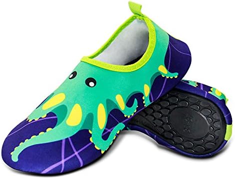 McGrath Boys Outdoor Anti-slip Aqua Water Skin Shoes for Beach Pool Surf Yoga Exercise M