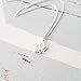 Lotus Bud Charm Sterling Silver Necklace 18