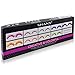 SHANY Eyelash extend - set of 10 assorted reusable eyelashes - Color Frenzy MULTI-COLORED