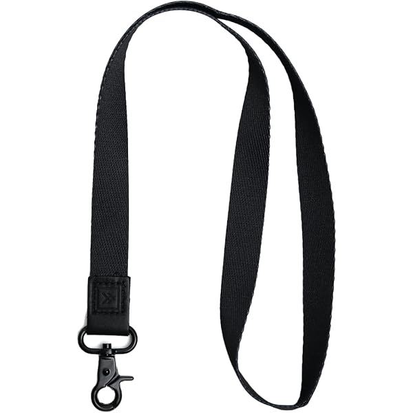 NUGGHU Lanyards For Keys & ID Badges - Long Neck Strap With Hook, Soft Polyester & Leather, Cute Design - View #3