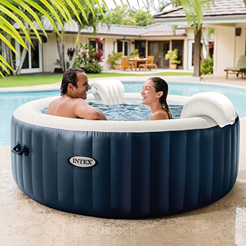 Intex PureSpa Plus Person Portable Inflatable Hot Tub Bubble Jet