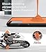 Humixx Shockproof Series iPhone 11 Case | 16FT Military Grade Drop Protection | Advanced Impact Polyone Material Textured PC Back Protective Cover with Soft Bumper for Apple iPhone 11 Black 6.1 Inch