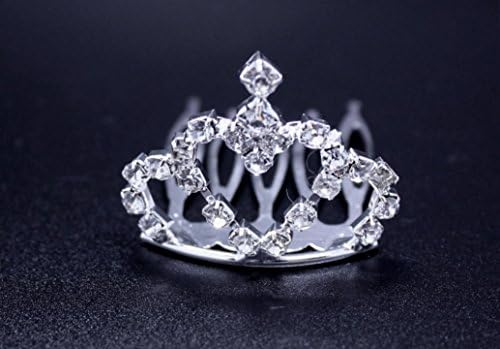 Exquisite Rhinestones Crystal Photo Prop Newborn Baby/Flower Girl Tiara Crown