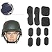 Vbestlife Helmet Padding Thick, Tactical Helmet Pads 19Pcs/Set Soft and Durable Eva Motorcycle Helmet Replacement Accessories Easton Baseball Helmet Foam Padding CCM Helmet Pad Insert