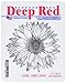 Deep Red Stamps Large Sunflower Rubber Stamp 3.25 x 3.25inches