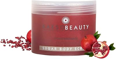 Kaeso Pomegranate Sugar Body Scrub 450ml Exfoliating Skin Revitalising