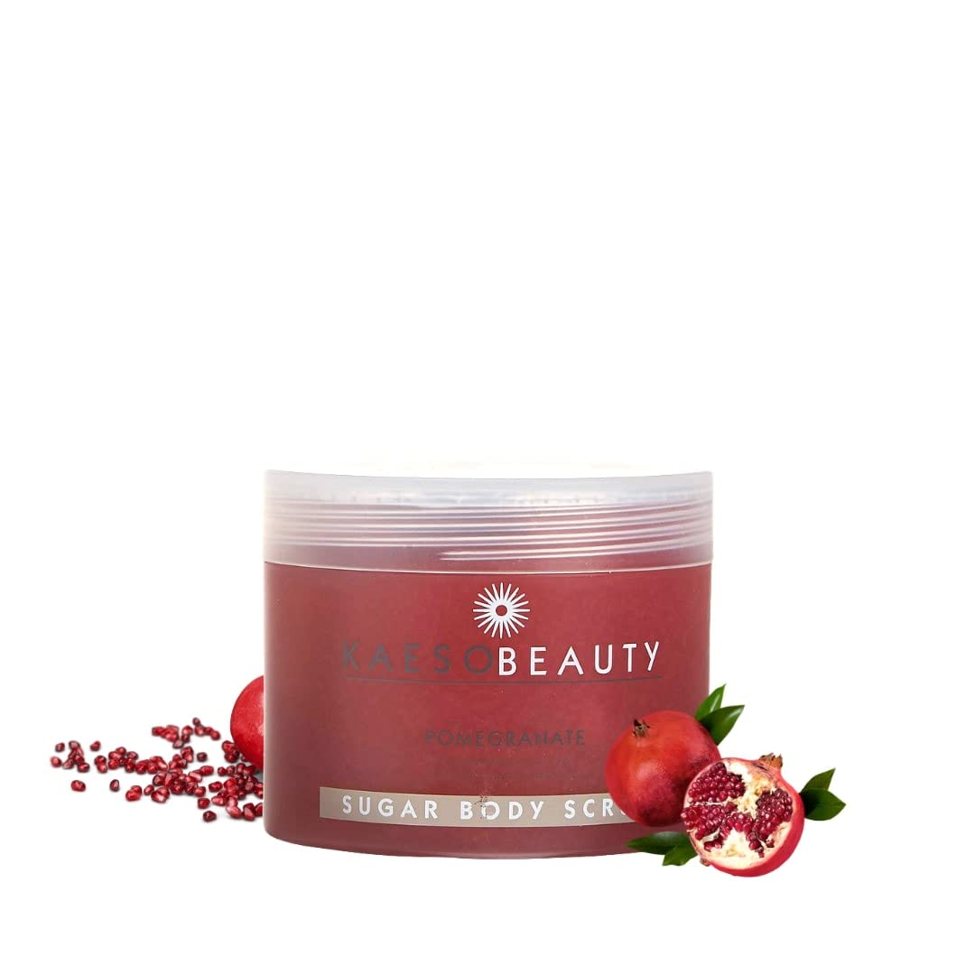 Kaeso Beauty Pomegranate Sugar Body Scrub (450ml)