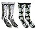 Hyp Rick and Morty Galaxy Men's Crew Socks 2 Pair Pack Shoe Size 6-12