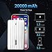 Zendure X6 USB-C Hub Portable Charger 20000mAh, 45W PD & QC 3.0 Power Bank with LED Display, 5 USB Ports External Battery Pack for MacBook, iPhone, Galaxy, Smartwatches, Fitbit, Beats Earbuds & More